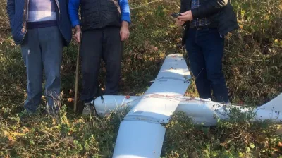 İzmit'e İHA düştü