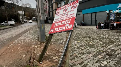 Kocaeli'deki bu Telekom direkleri tehlike saçıyor