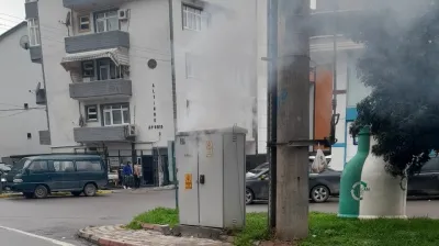 Körfez'de yangın paniği