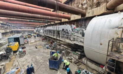 Köstebekler aynı anda tünel açmaya devam ediyor