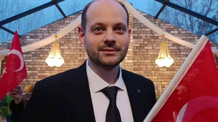 Alman damadın Türk bayrağı hassasiyeti