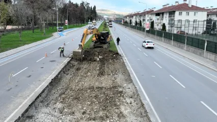 Kartepe tramvayında ilk kepçe vuruldu