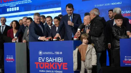 Kocaeli'de 10 bin 340 sosyal konutun kura çekimi yapıldı