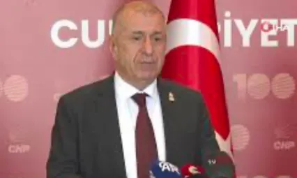 Tahliye edilen Ümit Özdağ açıklama yaptı