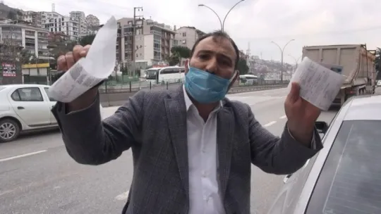 ''Selam vermeden, bize ceza kesiyorlar''