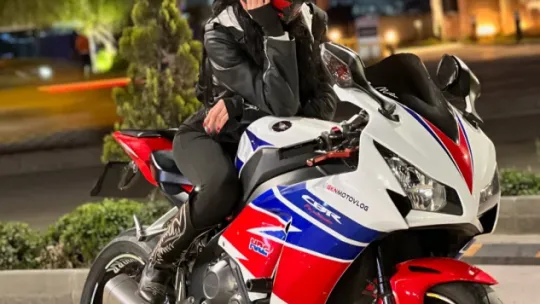 Çok sevdiği motosikleti sonu oldu