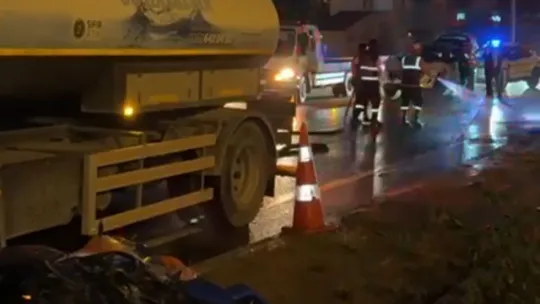Çok sevdiği motosikleti sonu oldu
