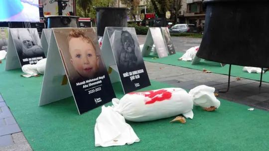 Filistinlilerin dramı gözler önüne serildi