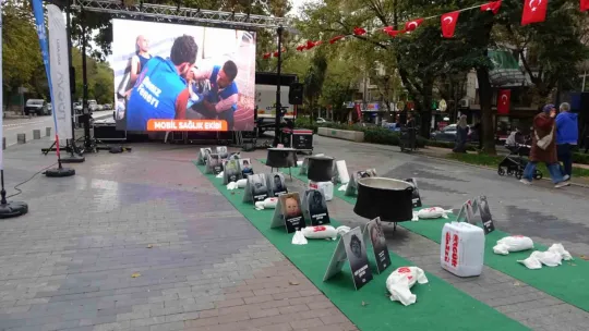 Filistinlilerin dramı gözler önüne serildi