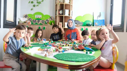 Lokomotif Çocuk Köyü yeni eğitim dönemine başladı