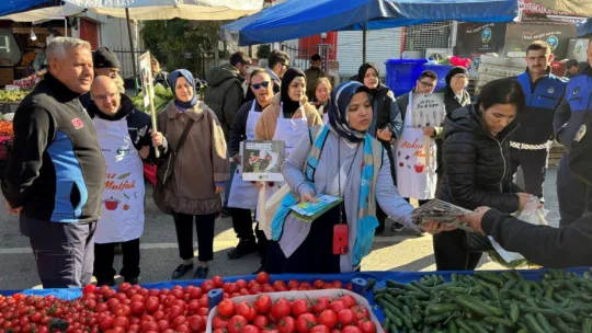 Pazarda kal, ambalajsız ürün al