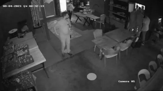 1 kişinin öldüğü, silahlı kavganın görüntüleri ortaya çıktı!