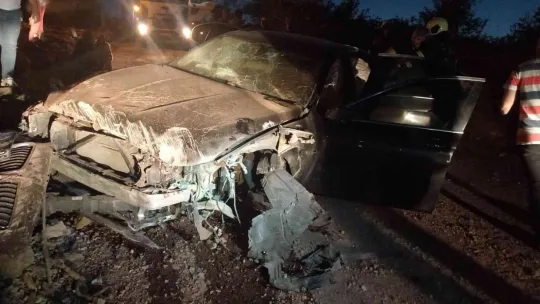 Kızı gibi kendisi de kaza kurbanı oldu