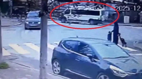 10 yaşındaki çocuğun hayatını kaybettiği kaza kamerada