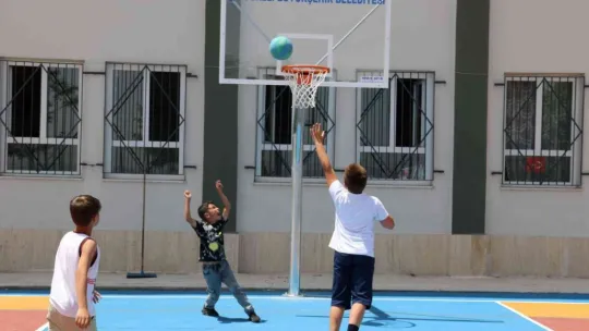 106 okul sahasına kavuştu