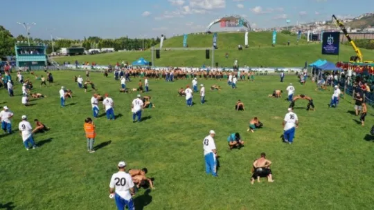 13. Sekapark Altınkemer Yağlı Güreşleri başladı