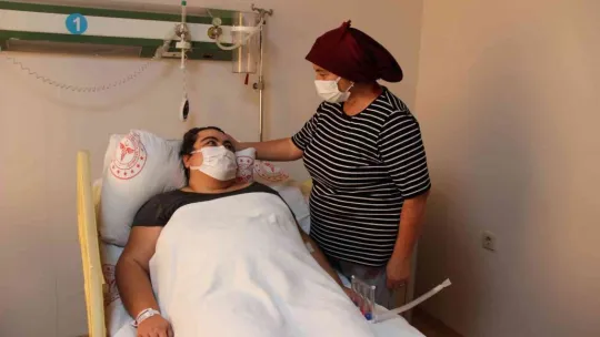 132 kiloydu, hayaline kavuştu