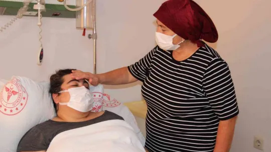 132 kiloydu, hayaline kavuştu