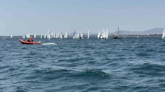 14 ülkeden 74 yelkenci Kocaeli'de yarıştı