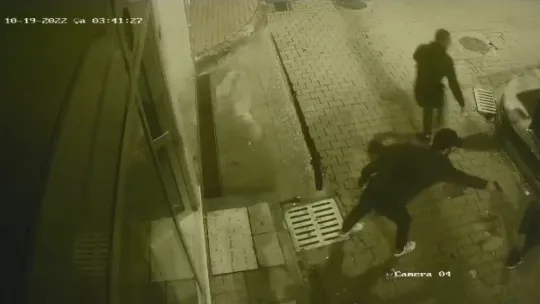Mermisi bitince silahın kabzasıyla vurmaya başlamış