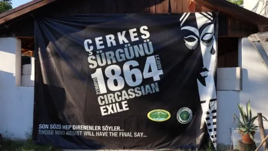 157 yıl önce sürgün edilen Çerkes vatandaşlar anıldı