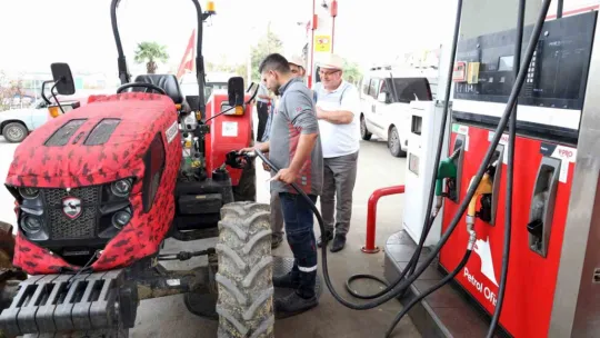 16 bin çiftçiye milyonlarca litre mazot desteği
