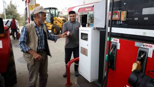 16 bin çiftçiye milyonlarca litre mazot desteği
