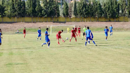 17 Yaş Altı Futbol Takımı, Azerbaycan'ı 4-0 mağlup etti