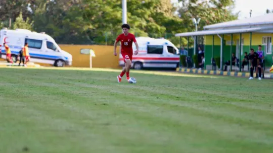 17 Yaş Altı Futbol Takımı, Azerbaycan'ı 4-0 mağlup etti