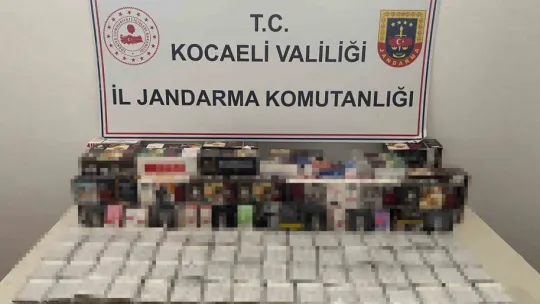 180 bin TL değerinde kaçak eşya ele geçirildi