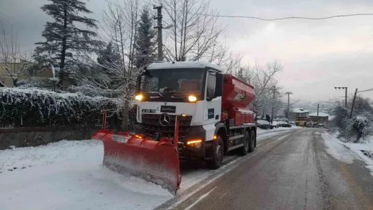 2 bin 321 personel ve 623 iş makinesi kar mesaisinde