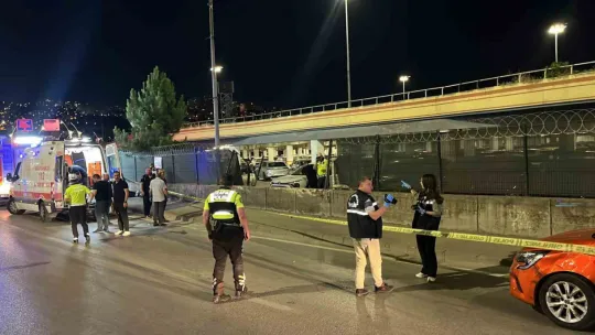 2 genci hayattan koparan kazaya ilişkin güvenlik kamerası ortaya çıktı
