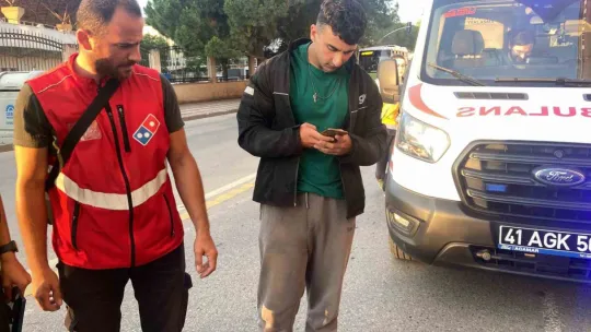 2 motosiklet kazaya karıştı