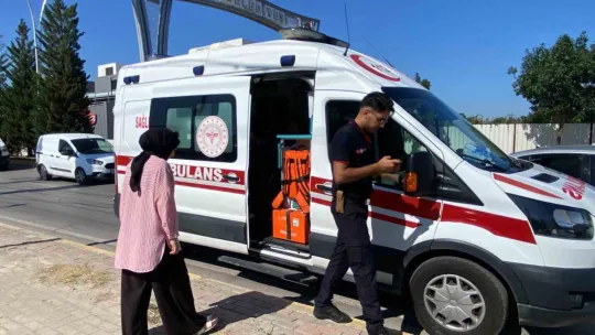 2 otomobil çarpıştı: 1 yaralı