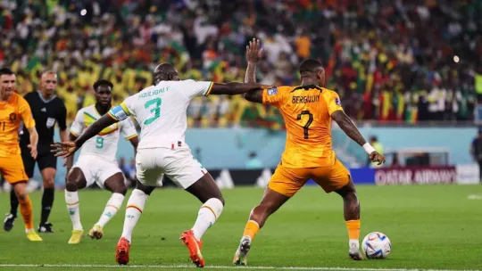 Dünya Kupası'nda Hollanda, Senegal'e acımadı