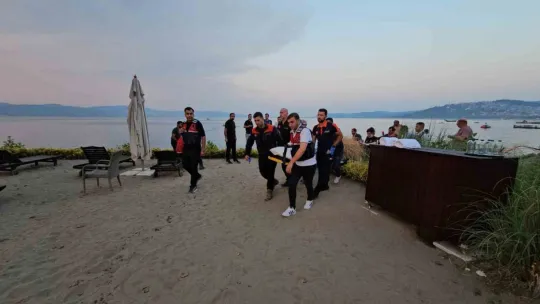 Girdiği Sapanca Gölü'nde boğuldu