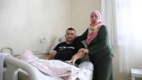 22 yıldır yürüyemeyen vatandaş çare arıyor!