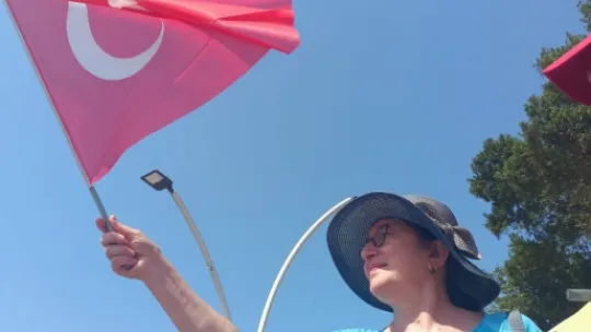 30 Ağustos Zafer Bayramı'nda denizde bayrak açtılar