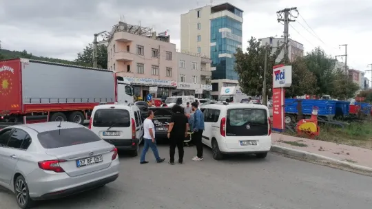 4 aracın karıştığı kazada yaralanan olmadı