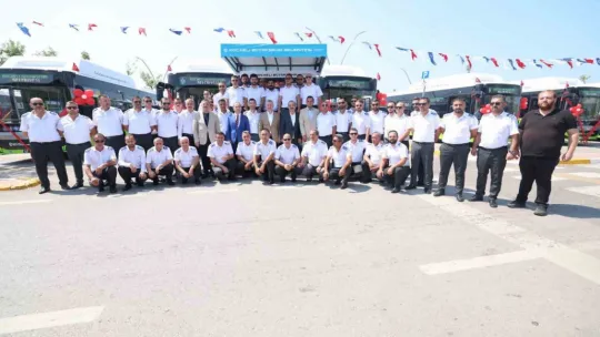 50 yeni otobüs Kocaelilere hizmet için yollarda