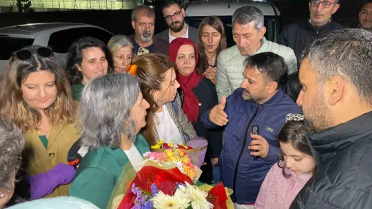 Gültan Kışanak Kandıra Cezaevi'nden tahliye edildi