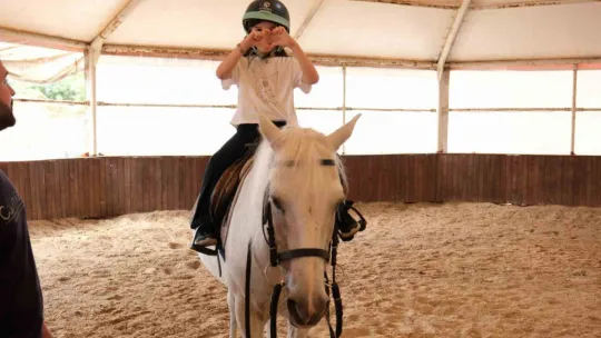 6 bin 789 çocuğa at sevgisi aşılandı