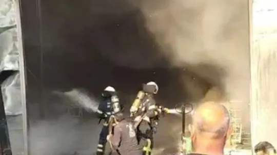 6 kişinin hayatını kaybettiği tesisin içi görüntülendi