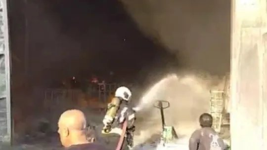 6 kişinin hayatını kaybettiği tesisin içi görüntülendi