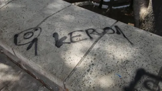 630 yıllık külliyeyi resim defterine çevirdiler