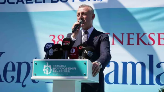 Kocaeli'deki bayramda İsrail'e ortak tepki