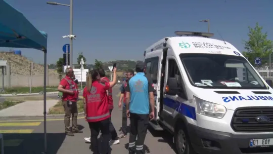 7.2'lik deprem senaryosu: 13 ilden destek ekip geldi