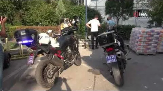 8. kattaki iskeleden düşen işçi yaralandı