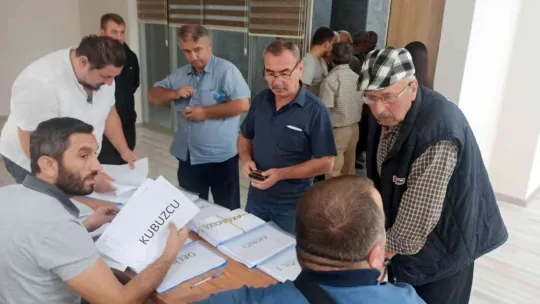 Çiftçiler başvuru merkezlerine akın etti
