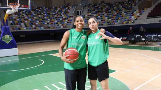 9 bin kilometrelik mesafe basketbol için kapandı